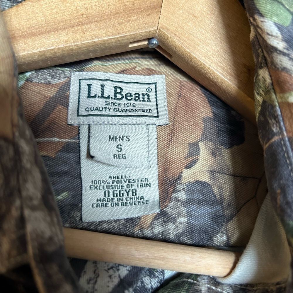L.L Bean x Mossy Oak Camouflage Button Down Shirt Small - Picture 4 of 7